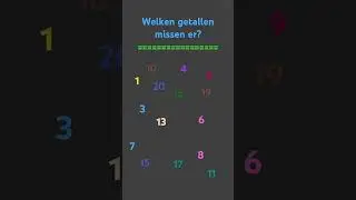 Welken nummers missen er