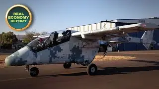 South Africa&rsquo;s latest aircraft design makes its first public flight