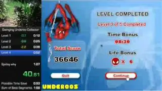 Swinging Underoo Collector Speedrun in 1:06