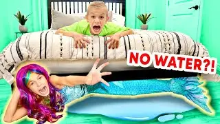 Found A MerMaiD Under OuR Bed!