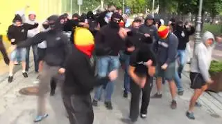 Some crazy poles dancing to Hardbass