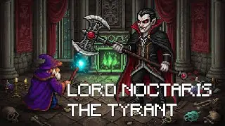 Immortal Tyrant's Eternal Curse | Epic Vampire Lord Chiptune Boss Music