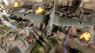 WW2 Company of Heroes 3 Campaign Part 3 - 1943 Italy Defend Salerno Against German Attack  - Veteran