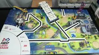 First LEGO League Challenge - City Shaper by Spidey Team FULL Run