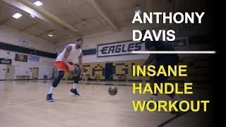ANTHONY DAVIS DRIBBLE WORKOUT with Handle Life Heavy Ball