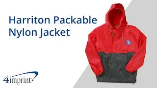 Harriton Packable Nylon Jacket - Promotional Products