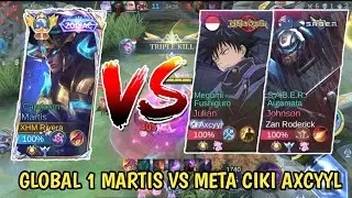 LAGI NGELIVE KETEMU AXCYYL PAKE META CIKI AUTO MODE BANTAI - Mobile Legends