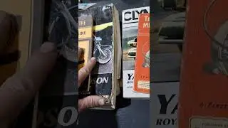 Motorcycle Service manual information. 