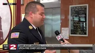 Scott Ingersoll officially named chief of Utica Fire Department