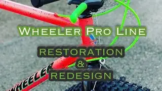 Wheeler Pro Line 4500 MTB Restoration #fahrrad #bicycle #bike #restoration #steelbike #retrobike