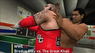 WWE'13 | Brodus Clay vs. The Great Khali | Backstage Brawl