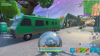 Fortnite Season 9 week 10 - getting the last fortbyte location part 1.5