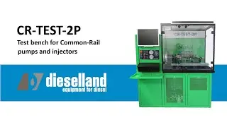 CR-TEST-2P. Test bench for high pressure fuel pumps of Common Rail.