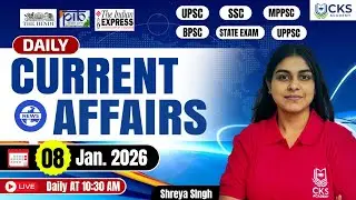 Daily Current Affairs | UPSC & All Competitive Exams | News Analysis | Shreya Mam.