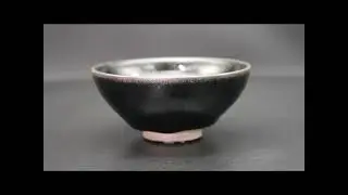 １２世紀　宋　建窯　烏盞天目盃　12th century Song dynasty Jian yao 
