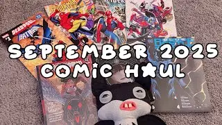 comic haul + small kpop haul || september 2025 📦