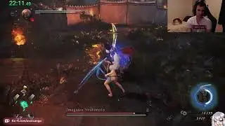 Nioh 2 - Kusarigama Only No Yokai Shift run with DLCs