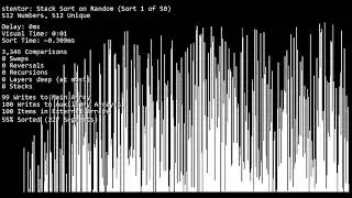 Stack Sort