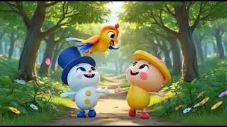 Sunny & Snowy Singing in the Forest 🌲🎶 | Kids Adventure Song