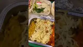 PIA Airplane Food Review | Pakistan International #toronto #halal #halalornothing #airplanefood