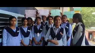 Voting Awareness by school students #votingawareness #school #teaching#vote