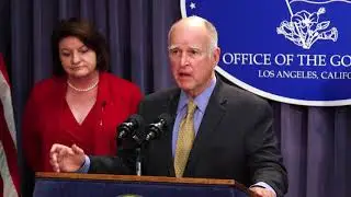 Sen. Holly J. Mitchell and Gov. Brown talk about California&rsquo;s new budget