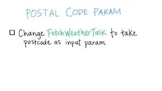 Postal Code Param - Developing Android Apps