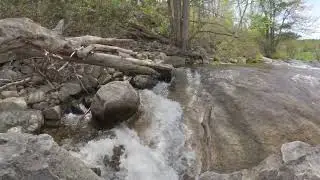 Crashing Ausable River | Rocky Banks & Fierce Current