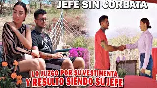 Lo discriminó por su vestimenta sin imaginarse que el era su jefe y esto paso al final