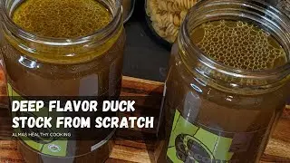 Homemade Duck Stock from Scratch | Full Organic Recipe Guide