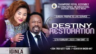 DESTINY RESTORATION SERVICE WITH JOSHUA IGINLA