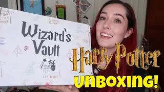 UNBOXING - Bibbidi Bobbidi Boxes | HARRY POTTER SUBSCRIPTION BOX (Wizard's Vault)
