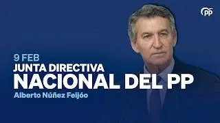 🔵DIRECTO: Feij&oacute;o preside la reuni&oacute;n de la Junta Directiva Nacional del partido