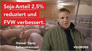 Anteil Soja reduziert, CO2 gesenkt, FVW verbessert - 🐷Schweinem&auml;ster Tams empfiehlt NutriSpar