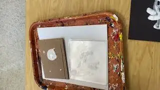 Ghost prints with Gel plates