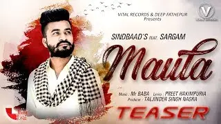Teaser Maula  || Sindbaad || Vital Records Presents || New Songs 2018