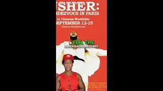 Get Ready for an Unforgettable Experience! #Usher #ConcertFilm #MustSee #Paris #MusicMagic #shorts