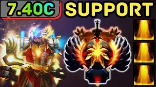 🔥 OMNIKNIGHT HARD SUPPORT IS UNKILLABLE 🔥 DOTA 2