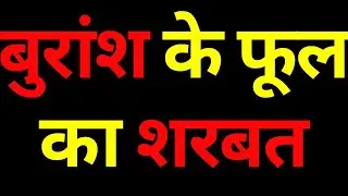 बुरांश के फूल का शरबत  / Wellness Ka Gyaan