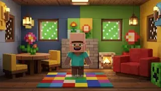 Minecraft Tiny Villager Hid in the House | Kids Songs & Toddler Rhymes