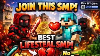 JOIN THIS LIFESTEAL SMP 🔥 | No Lag &bull; Pure PvP