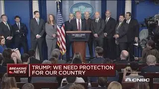 President Trump delivers remarks on border security