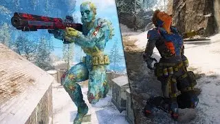 MIS MEJORES TIRACOS EN 2VS2 CONTRA AMIGOS