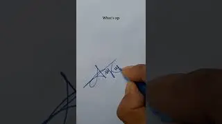 Sign your signature .. Arij Kumar #signature #design #sign #art #autograph #supersign #youtubeshorts