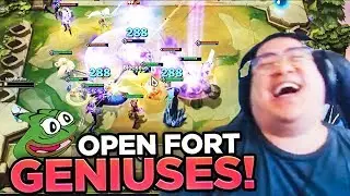 TOAST AND I ARE OPEN FORT GENIUSES! | Teamfight Tactics