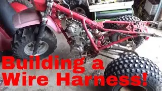Как подключить двигатель Honda ATC 200S к жгуту зажигания 200X!