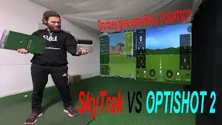 SkyTrak против OPTISHOT 2 Golfsimulator!! У них одинаковые полёты мячей! Версия 2.0 уже на подходе.