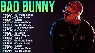 Bad Bunny 🌟 2025 Latin Trap Magic 💿 Full Album of Powerful Song