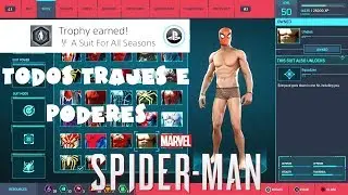 Troféu Um Traje para Cada Ocasião - Adquira Todos os Trajes e Todos Poderes - Spider Man PS4 - Guia