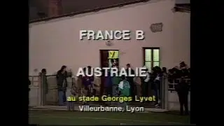 France B vs Australie 1990 Rugby à 13
